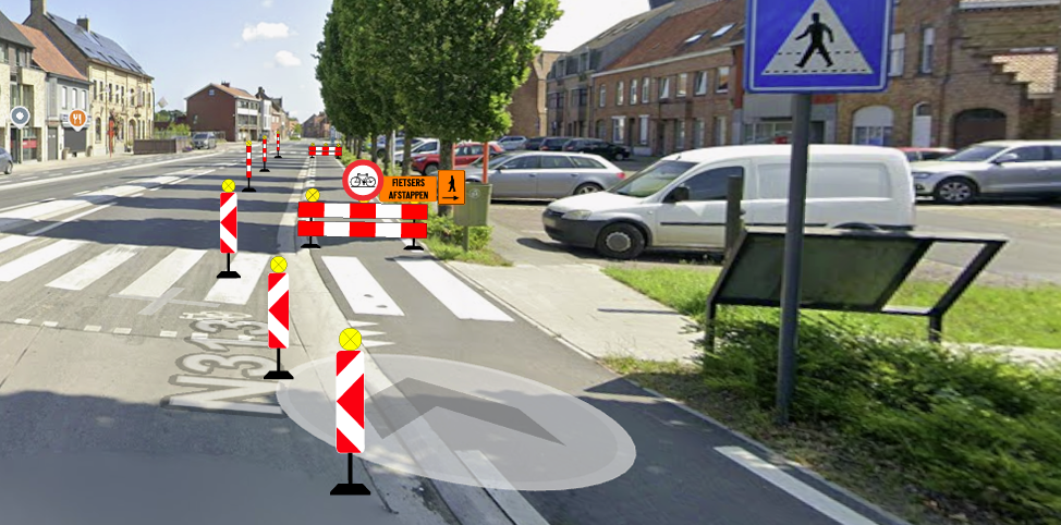 werken 2026 fietsers guynemer